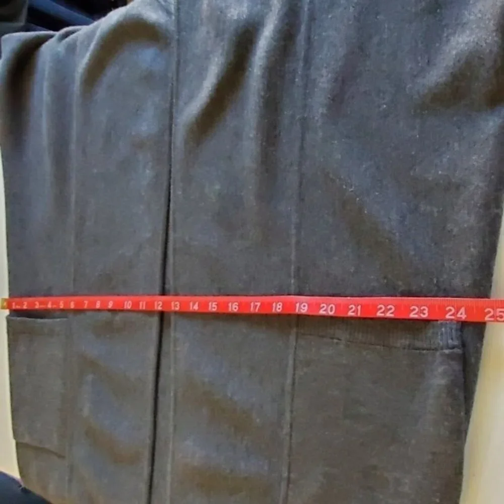Athleta‎ Chill Chaser Merino Wool Blend Long Cardigan Med Open Front Knit Duster